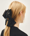 Marithé François Girbaud Circle Logo Ribbon Hair Clip