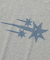 Nice Ghost Club [5/26 M size pre-order] Check 3Star Basic Ringer Tee [Grey]