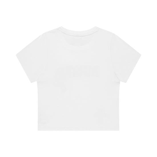 Mahagrid Gothic Applique Crop Tee