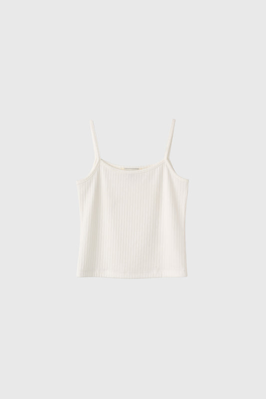 General Idea WOMAN Eyelet U-Neck Sleeveless