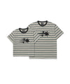 Nice Ghost Club Stripe 3 Star Basic Tee [Oatmeal]