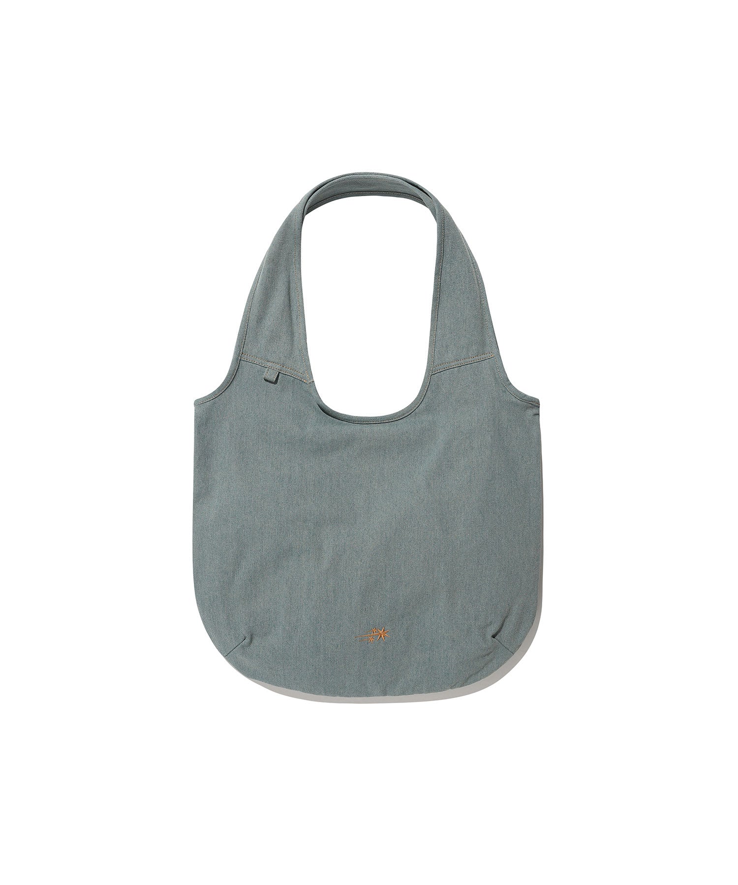 Nice Ghost Club Denim Doodle Shoulder Tote Bag