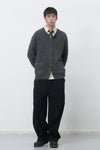 General Idea MAN Wool Blend Hairy Loose Fit Cardigan
