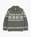 Marithé François Girbaud Nordic Cowichan Cardigan