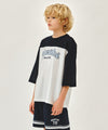 Marithé François Girbaud Kids Mesh Oversized Tee