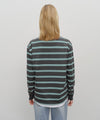 Marithé François Girbaud Multi Color Stripe Long Sleeve