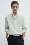 General Idea UNISEX Regular Fit Oxford Stripe Shirt
