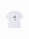 ADLV Woman Basic AC Bear Short Sleeve T-Shirt