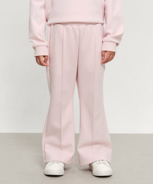 Marithé François Girbaud Kids Wide Bootcut Sweatpants Light Pink