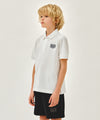 Marithé François Girbaud Kids Small Classic Logo Pocket Tee White