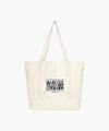 Marithé François Girbaud DRAWING CLASSIC LOGO BIG ECO BAG natural