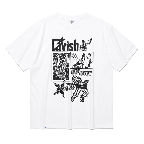 Cavish LIGHTNING SKELETON SHORT SLEEVE TEE