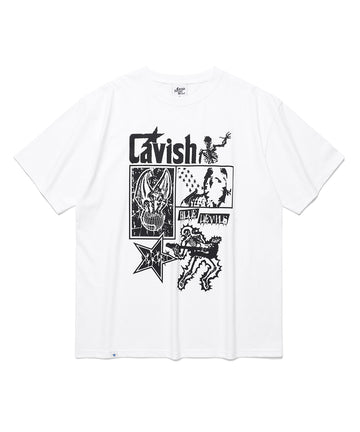 Cavish LIGHTNING SKELETON SHORT SLEEVE TEE