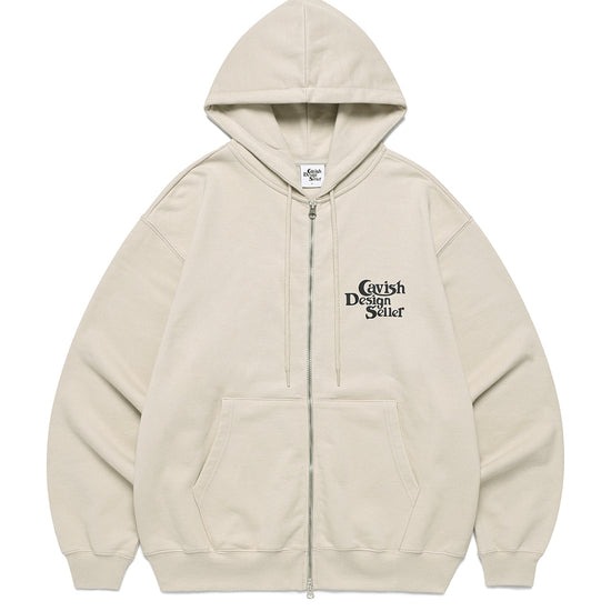 Cavish Seller Logo Zip Up Hoodie