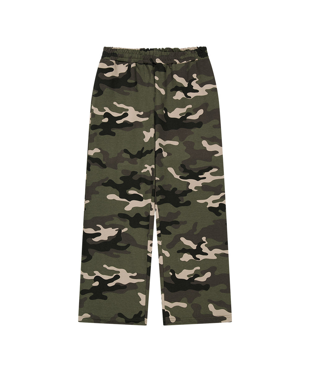 Mahagrid Camo Applique Sweatpant