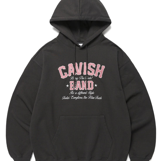 Cavish ARCH SCRIPT HOODIE [CHARCOAL]