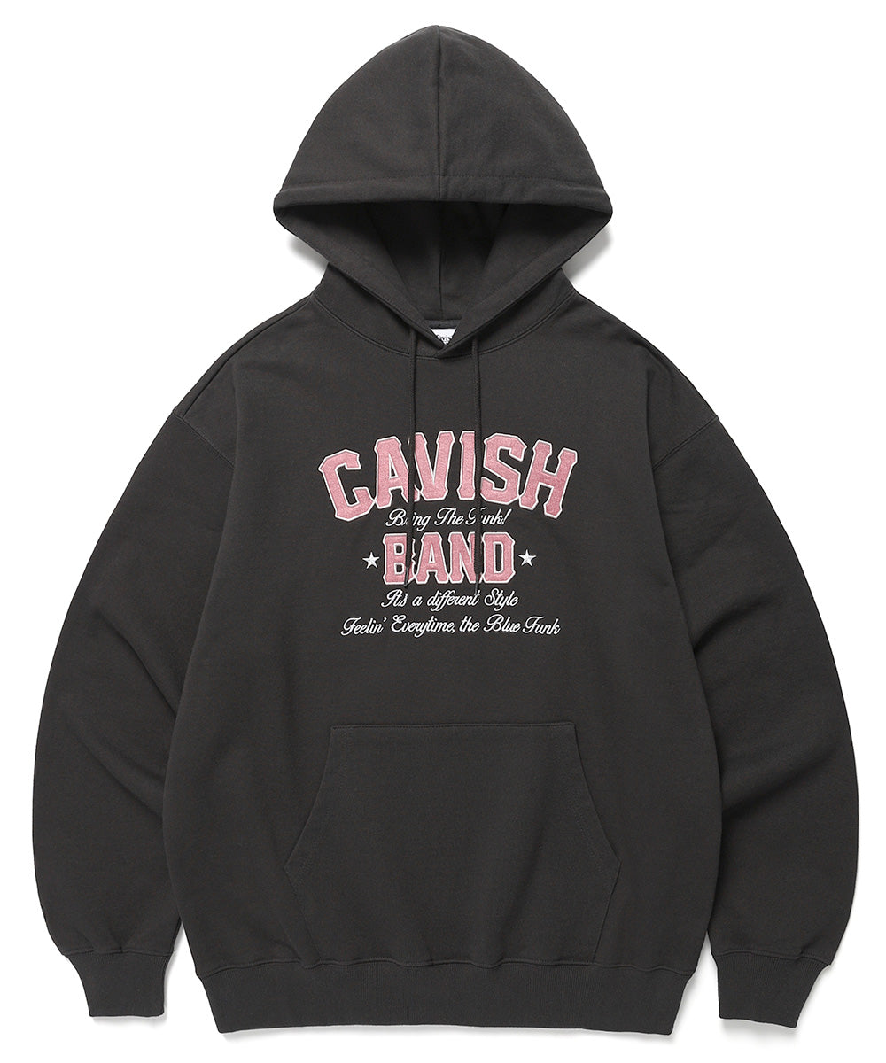 Cavish ARCH SCRIPT HOODIE [CHARCOAL]