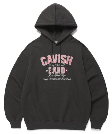Cavish ARCH SCRIPT HOODIE [CHARCOAL]