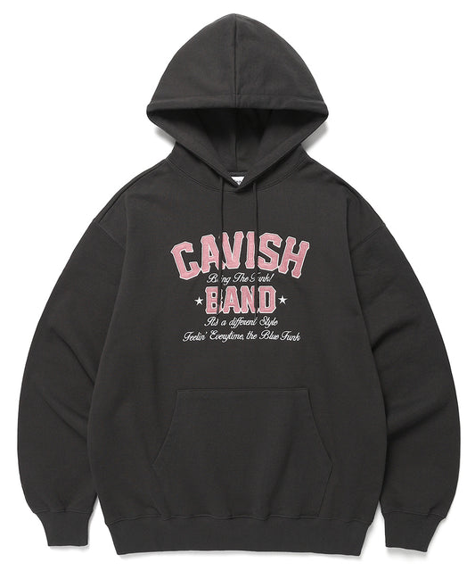 Cavish ARCH SCRIPT HOODIE [CHARCOAL]