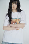 ADLV AC Bear Baby Face Jewelry Short Sleeve T-Shirt