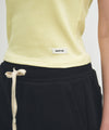 Marithé François Girbaud W BASIC STRING CROP SLEEVELESS