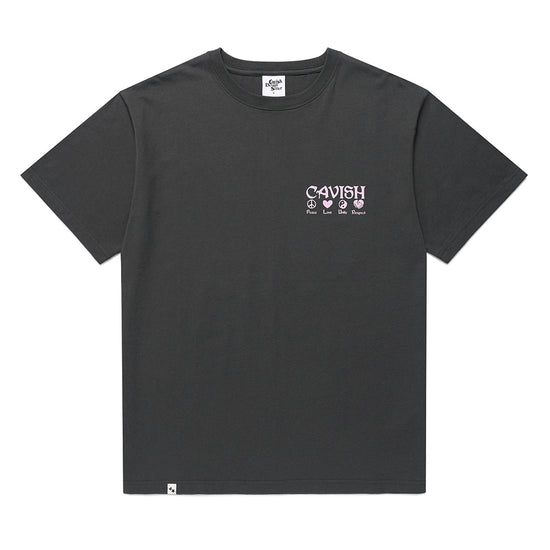 Cavish PLUR Short Sleeve Tee [Charcoal]