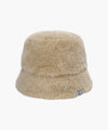 Marithé François Girbaud CLASSIC LOGO FUR BUCKET HAT