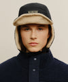 Marithé François Girbaud Marithé Sport Reversible Earflap Cap Ivory
