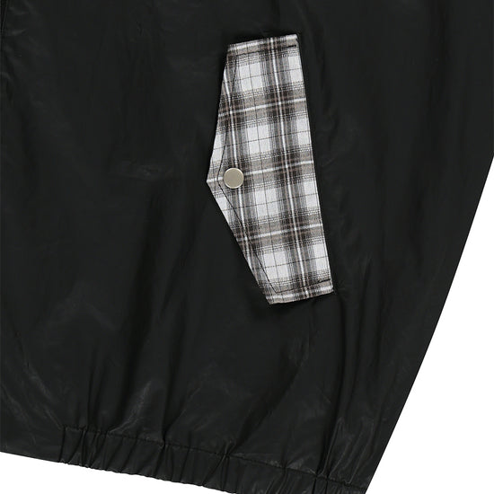 Mahagrid Check Harrington Jacket