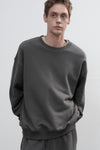 General Idea UNISEX Cotton Logo Loose Fit Sweatshirt