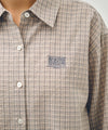 Marithé François Girbaud W PATTERN SHEER SHIRT