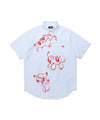 Nice Ghost Club Baby Guardians Stripe Big Big Half Shirt