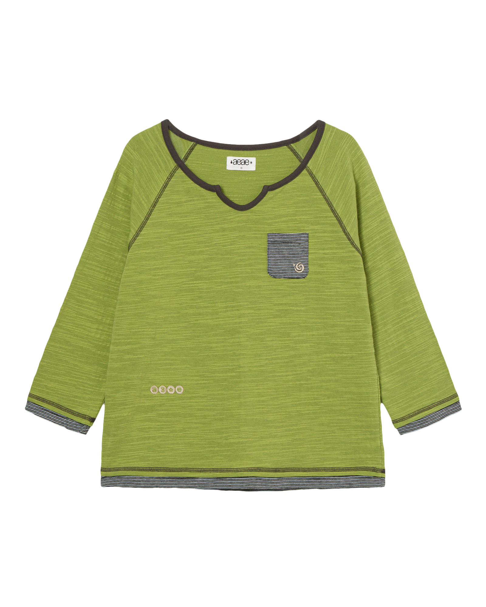 AEAE Layered Sleeve Tee