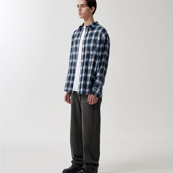 Mahagrid Raw Cut Ombre Shirt