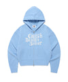 Cavish Women's Seller Logo Knit Zip Up Hoodie