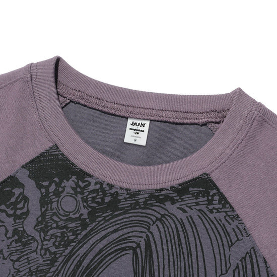 Nice Ghost Club Junji Ito Maniac Tomie Slim Long Sleeve Tee [Purple]