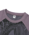 Nice Ghost Club Junji Ito Maniac Tomie Slim Long Sleeve Tee [Purple]