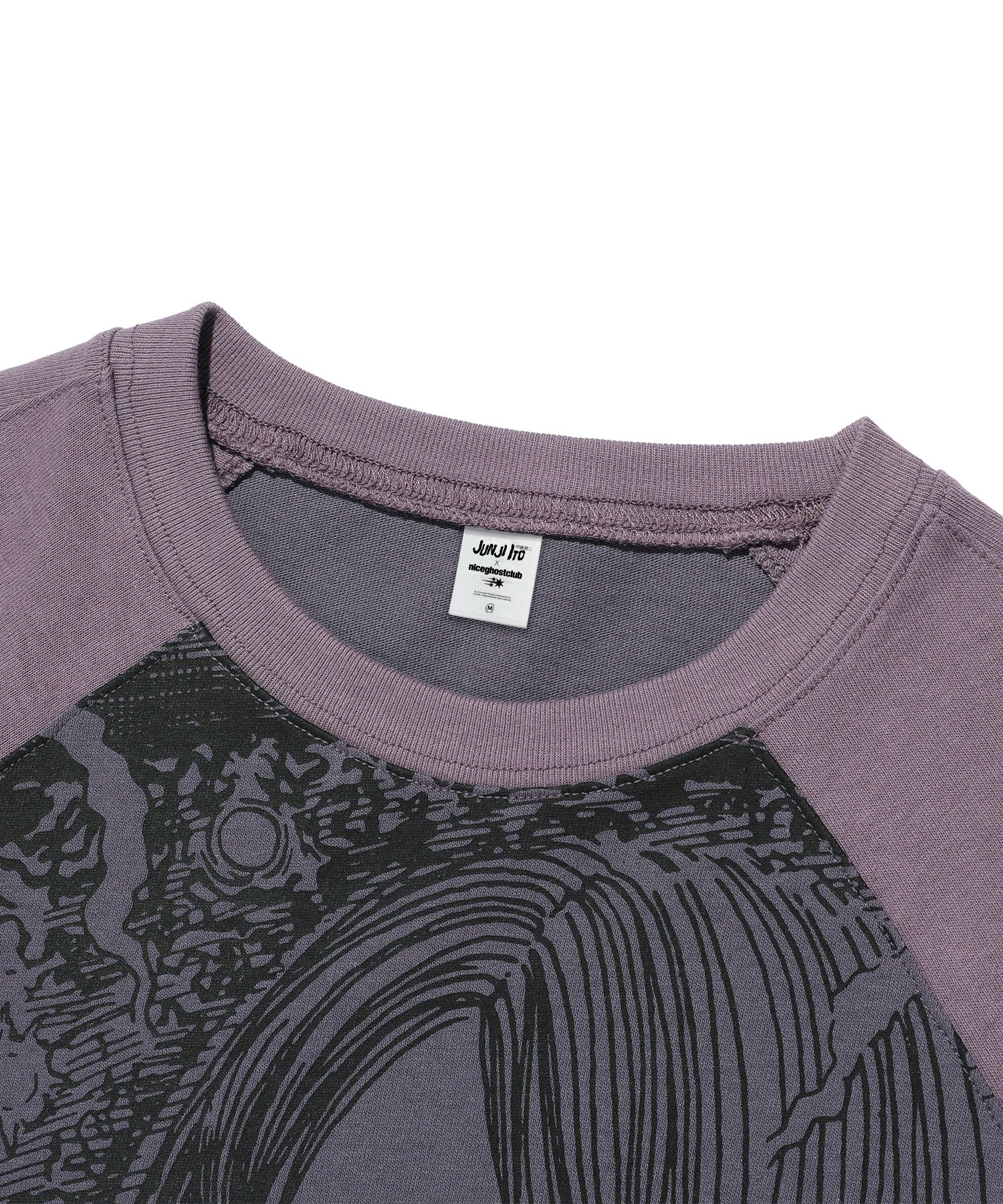 Nice Ghost Club Junji Ito Maniac Tomie Slim Long Sleeve Tee [Purple]