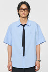 General Idea UNISEX Basic Oxford Half Shirt
