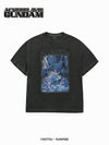 ADLV Mobile Suit Gundam Operation V Pigment Washing Short Sleeve T-Shirt