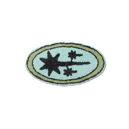 Nice Ghost Club 3Star Oval Rug Mat [Mix]
