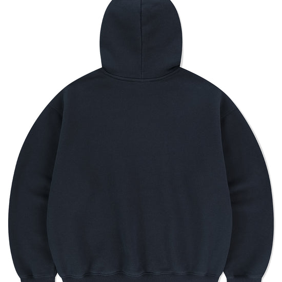Mahagrid Twill Cut Off Applique Hoodie