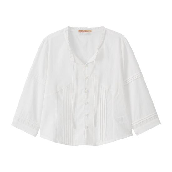 Bitter Cells Ella Pintuck Blouse