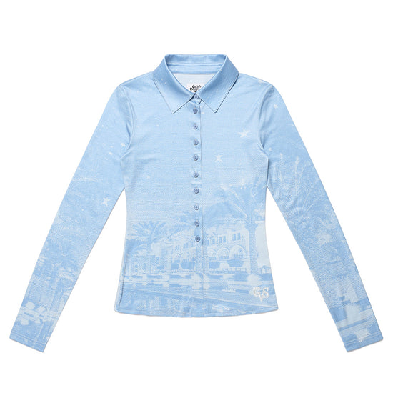 Cavish W Khalifa Printed Shirt