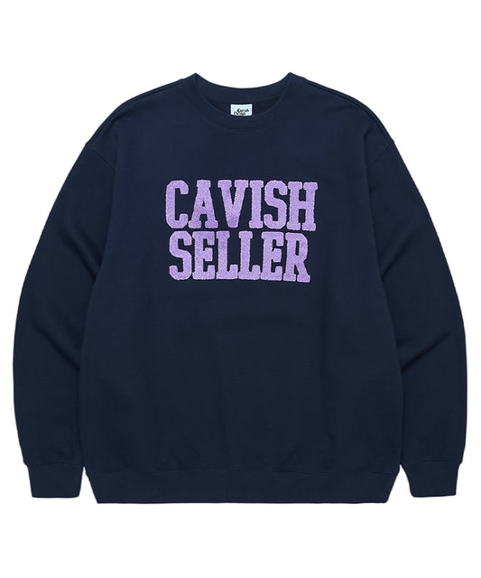 Cavish Boucle College Sweatshirt