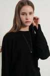 General Idea WOMAN Relaxed Essential Crew Neck Pullover