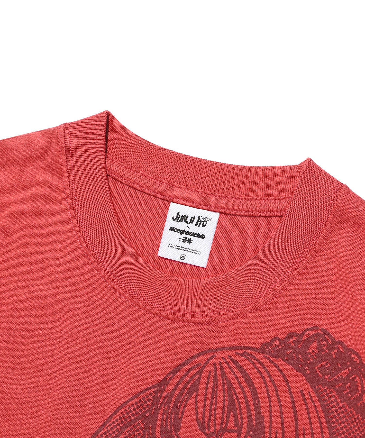 Nice Ghost Club Junji Ito Maniac Tomie Mini Tee [Coral]