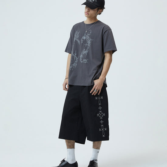 Mahagrid Heart Tattoo Tee