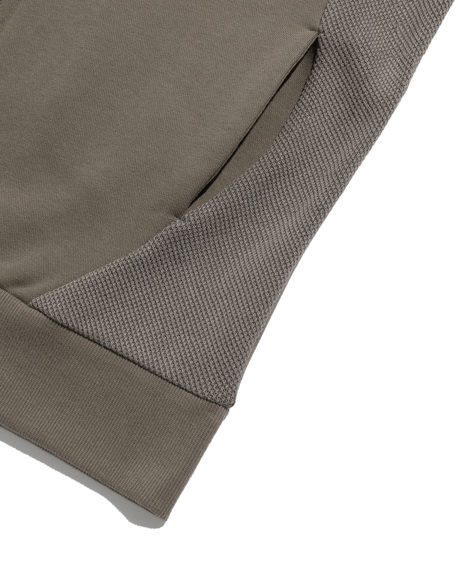 Nice Ghost Club 3 Stars Sweat Jersey Zip Up [Beige]