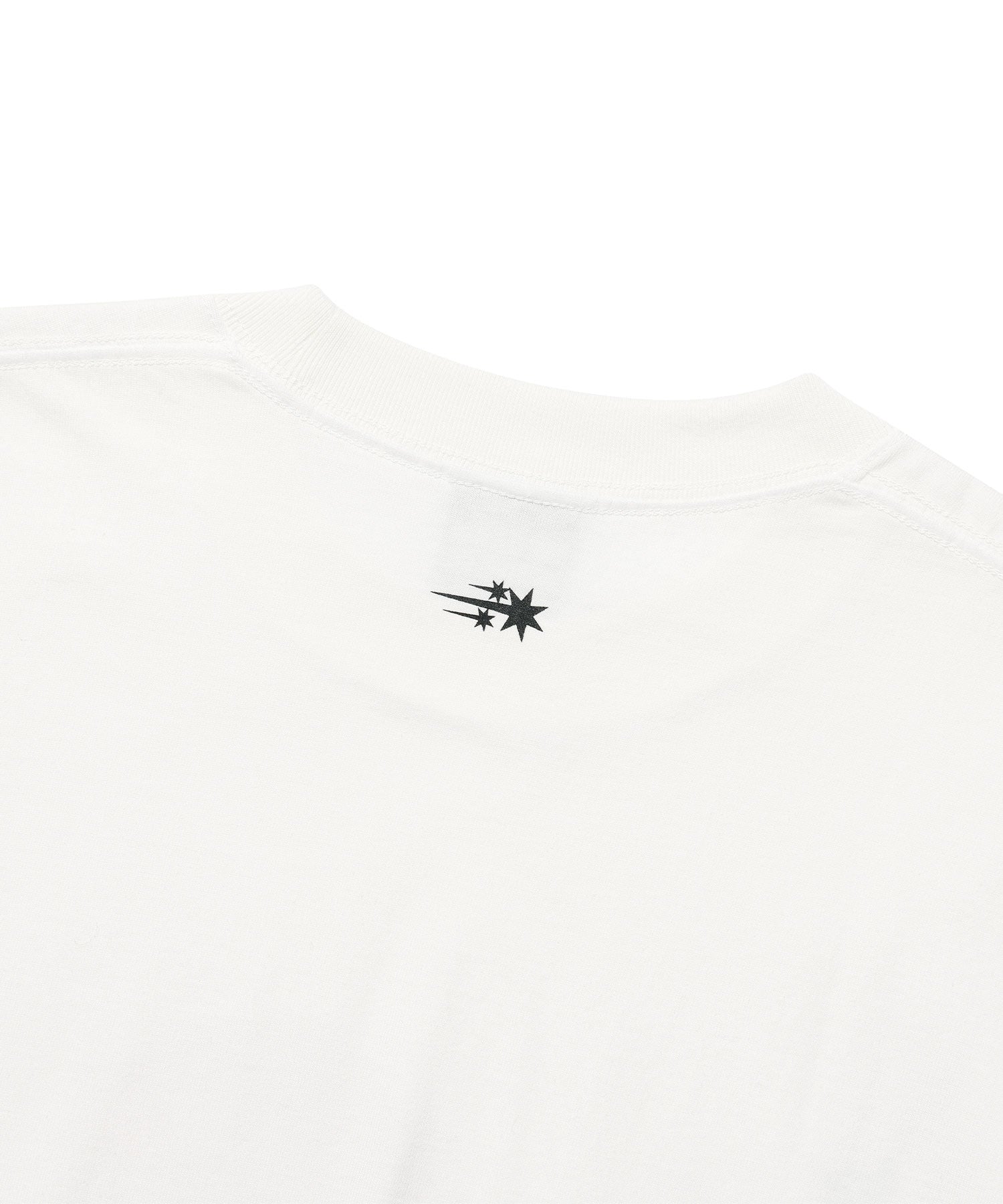 Nice Ghost Club Star Shoes Girl Big Big Tee [White]
